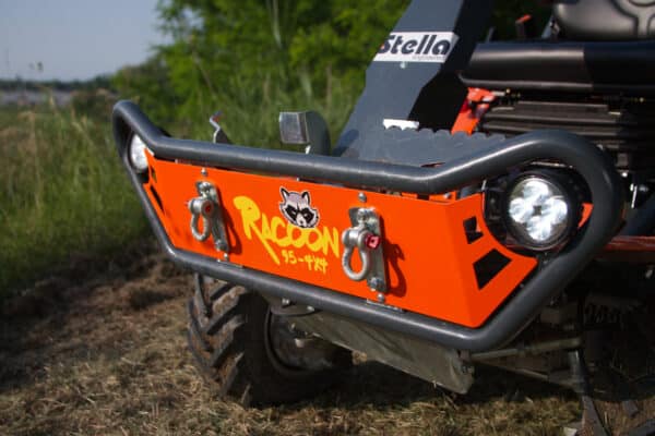 Stella Racoon 110 Municipal 4WD Ride-on Flail Mower - Image 3